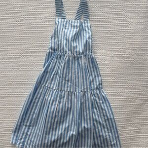 Crewcuts Blue & White Striped Girls Jumper
